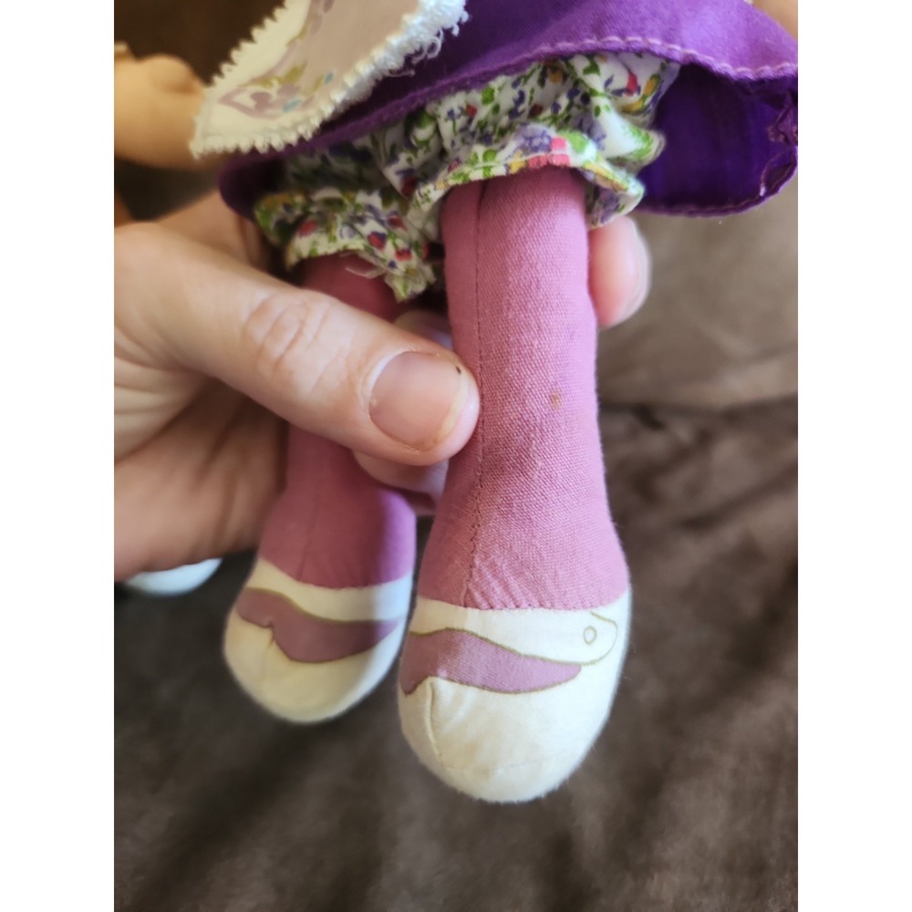 Vintage 1980 AmToy American Greeting Peanut Butter Jelly Soft Rag Dolls Set Read - Picture 16 of 16